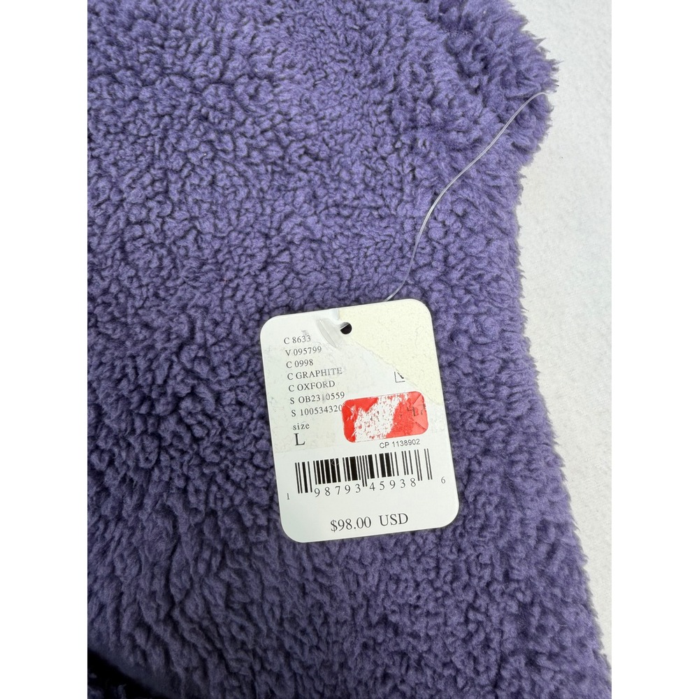 Free People Movement Women's Scout It Out Fleece Vest Purple Size Large NEW NWT - Picture 4 of 9